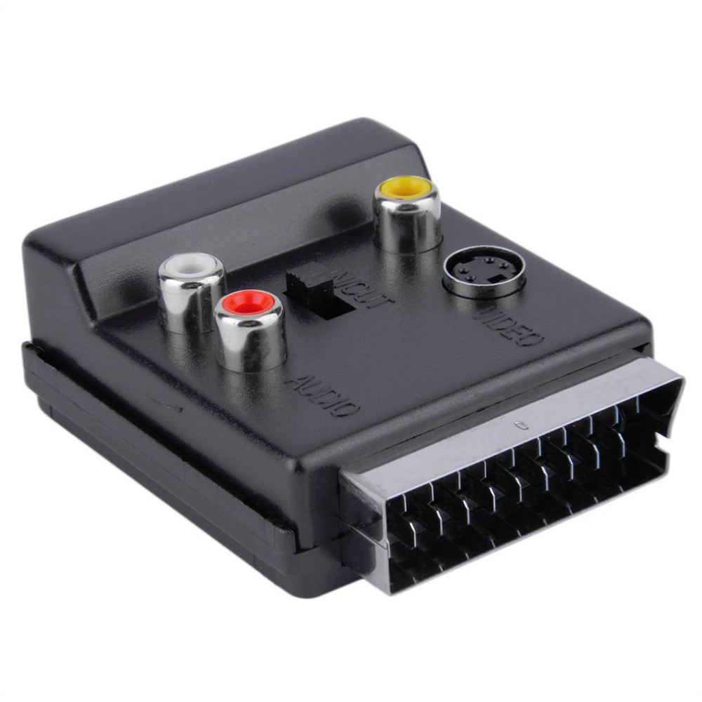 ֽ ȯ  Scart Male to Female S- 3 RCA  , ȯ